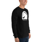 Men’s Long Sleeve Shirt (White Brand Logo).
