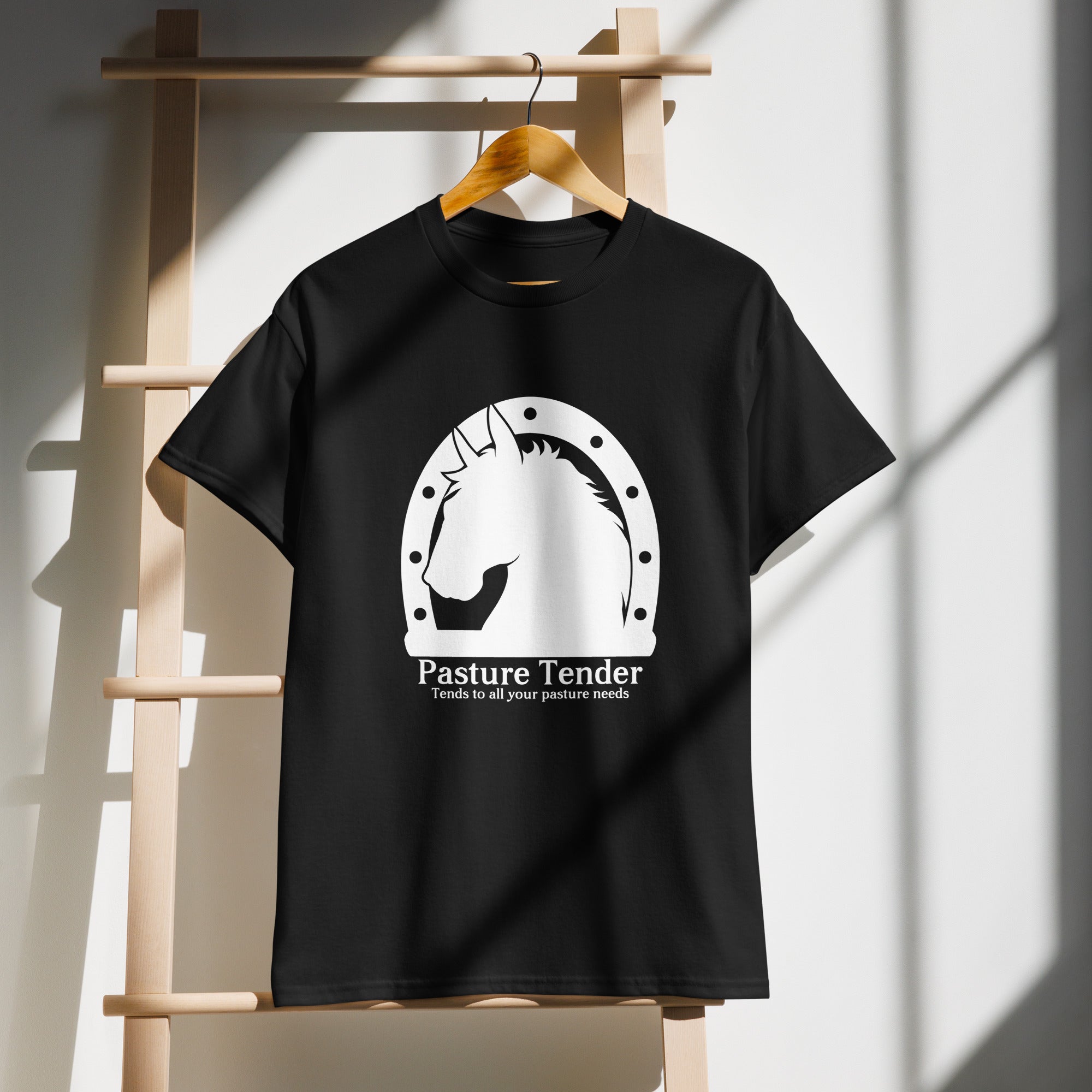 DryBlend® T-Shirt (White Brand Logo).