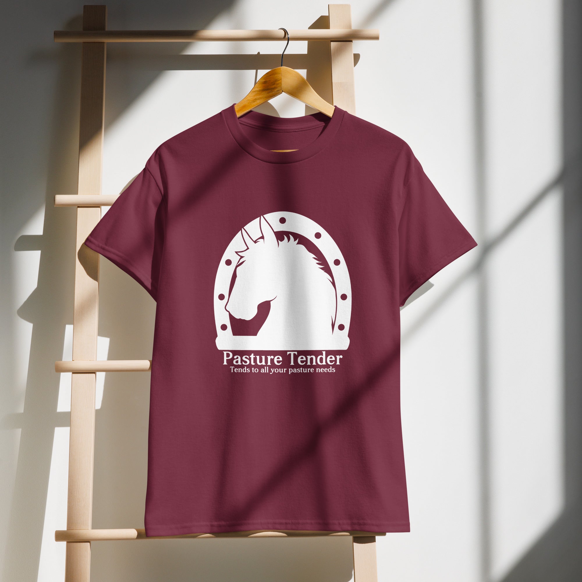 DryBlend® T-Shirt (White Brand Logo).