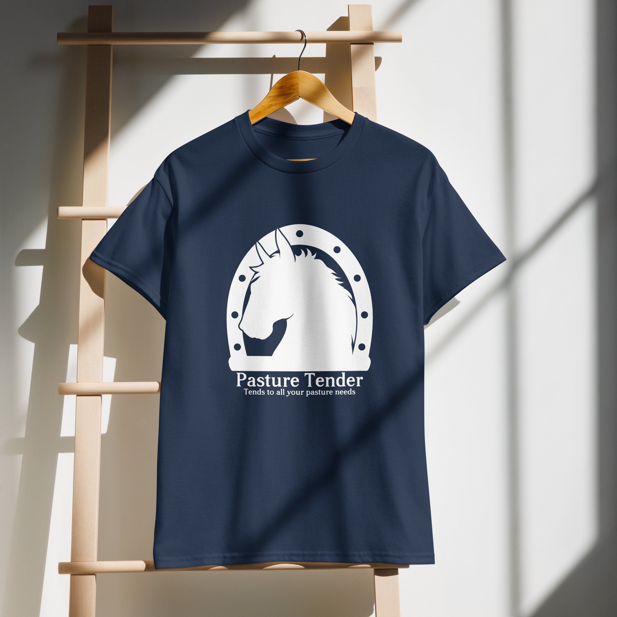 DryBlend® T-Shirt (White Brand Logo).