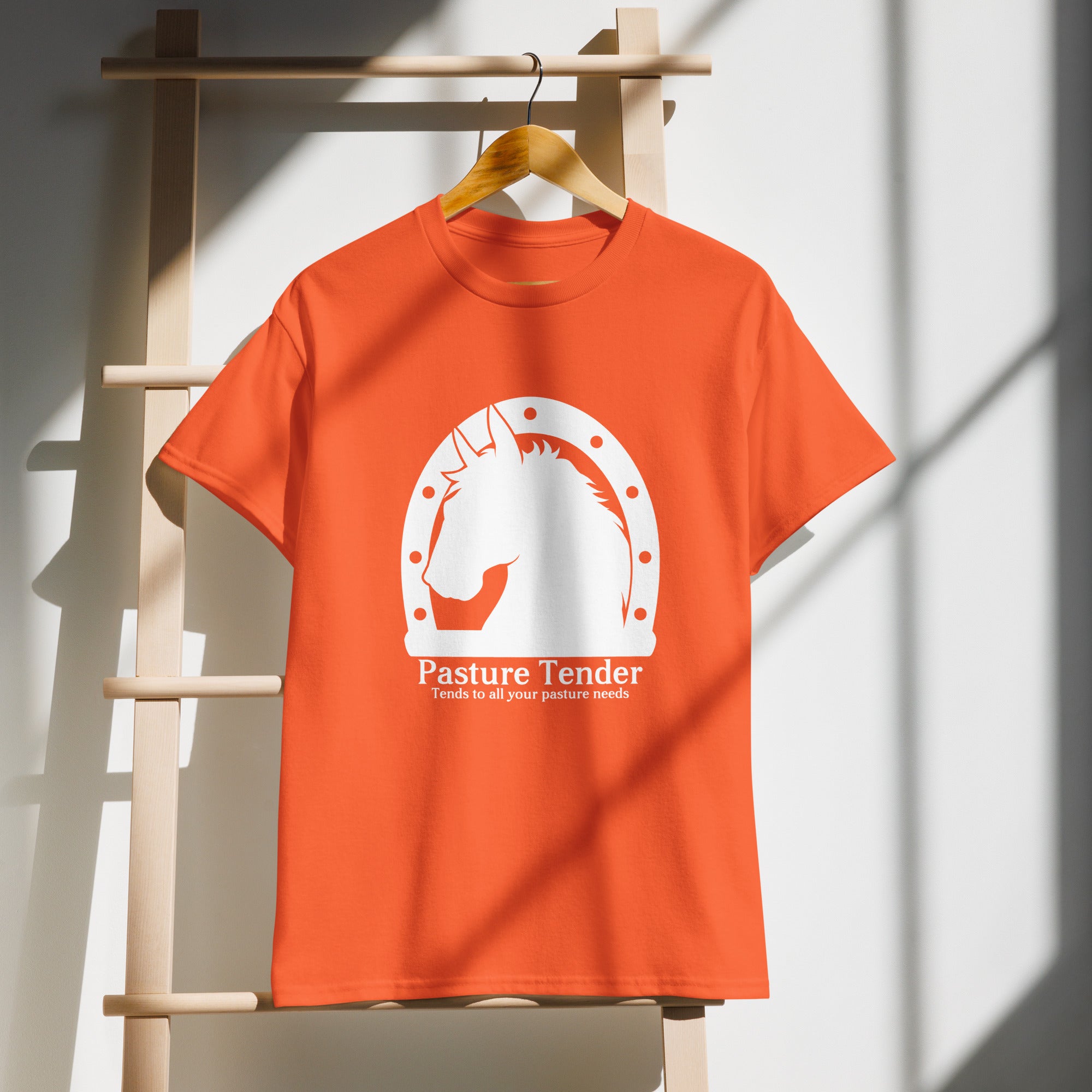 DryBlend® T-Shirt (White Brand Logo).