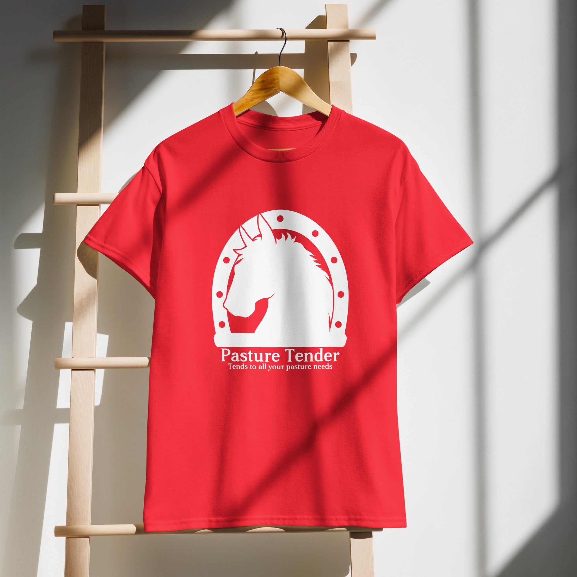 DryBlend® T-Shirt (White Brand Logo).