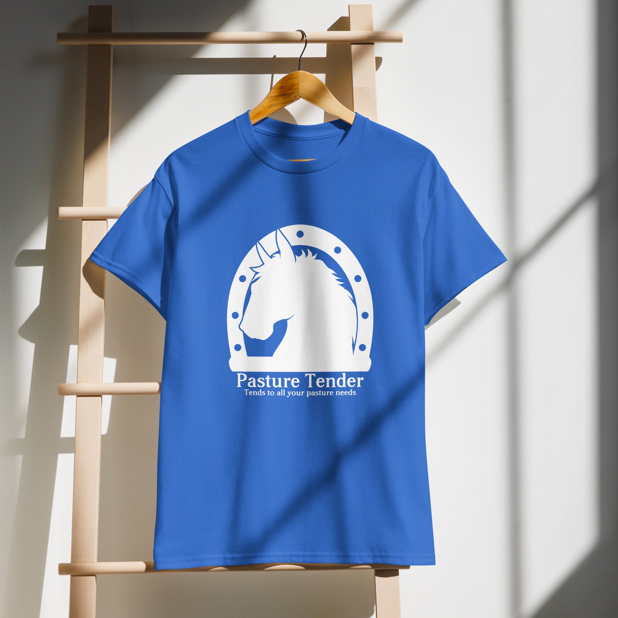 DryBlend® T-Shirt (White Brand Logo).