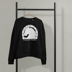 Women’s organic crew neck sweatshirt.