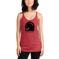 Women's Racerback Tank (Black Brand Logo).